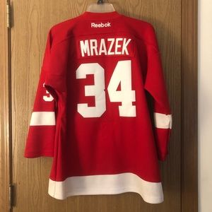Mrazek Red Wings Jersey